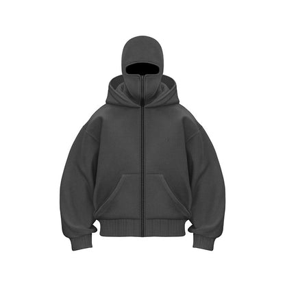 ARMR Phantom Hoodie – Full Mask Streetwear Design