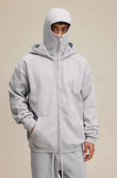 ARMR Stealth Hoodie – Balaclava Ninja Zipper Design